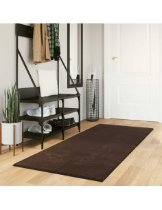 Tappeti per area HUARTE Marrone 200 x 80 cm Poliestere