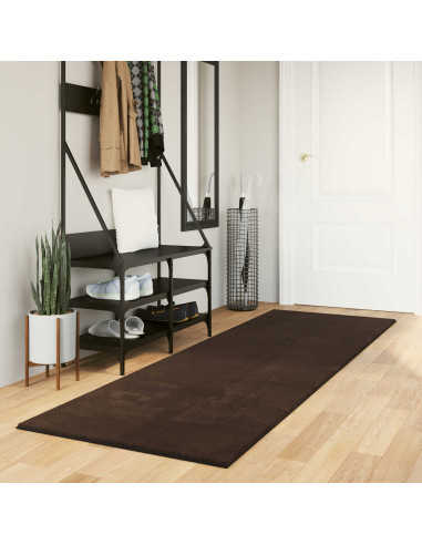 Tappeti per area HUARTE Marrone 250 x 80 cm Poliestere