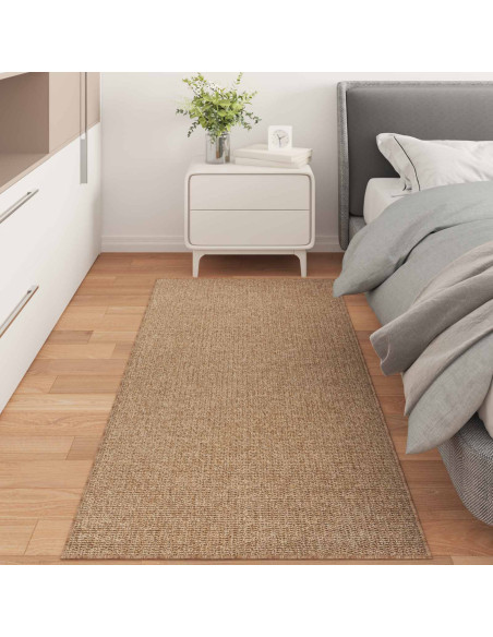 Tappeti per area HUARTE Naturale 150 x 80 cm Poliestere