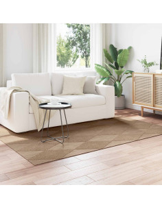 Tappeti per area HUARTE Naturale 170 x 120 cm Poliestere