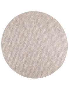 Tappeti per area Rotondo HUARTE Crema Ø 160 CM Poliestere