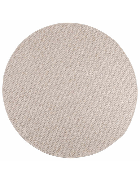 Tappeti per area Rotondo HUARTE Crema Ø 160 CM Poliestere