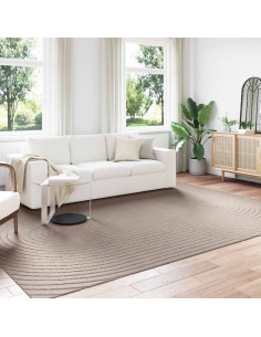 Tappeti per area HUARTE Beige 340 x 240 cm Poliestere