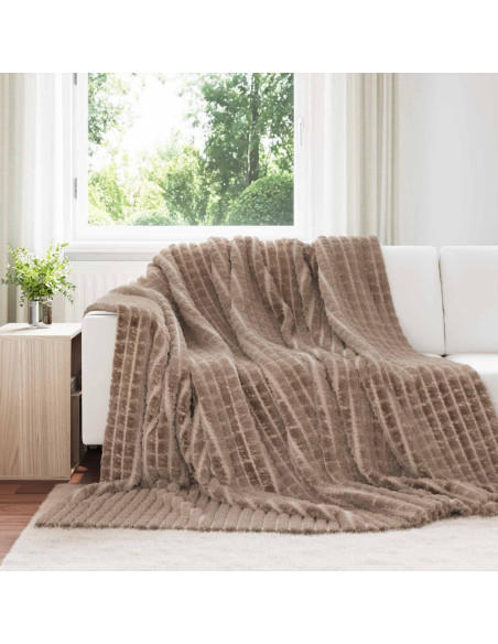 Coperta Cammello 270 x 240 cm Panno