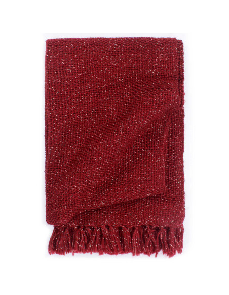 Coperta Borgogna 220 x 250 cm Poliestere