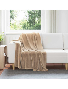 Coperta Cammello 130 x 150 cm Panno