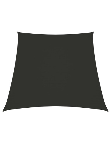 Parasole a Vela in Tela Oxford a Trapezio 2/4x3 m Antracite