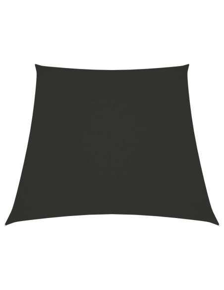 Parasole a Vela in Tela Oxford a Trapezio 2/4x3 m Antracite