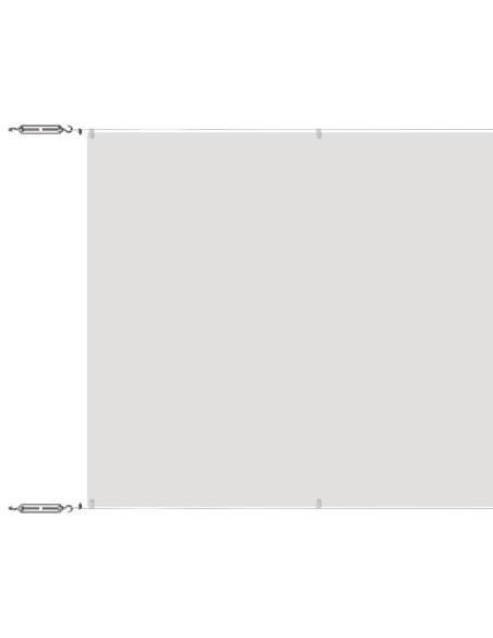 Paravento Verticale Bianco 180x1000 cm Tessuto Oxford