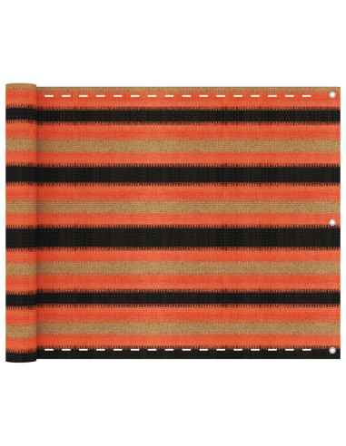 Paravento da Balcone Multicolore 75x500 cm in HDPE