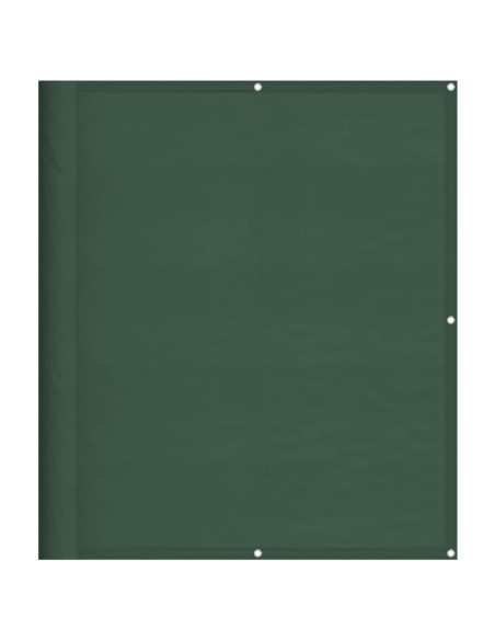 Paravento Balcone Verde Scuro 120x800 cm 100% Poliestere Oxford