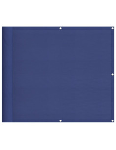 Paravento da Balcone Blu 90x1000 cm 100% Poliestere Oxford