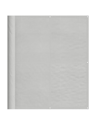 Paravento Balcone Grigio chiaro 120x700cm 100%Poliestere Oxford