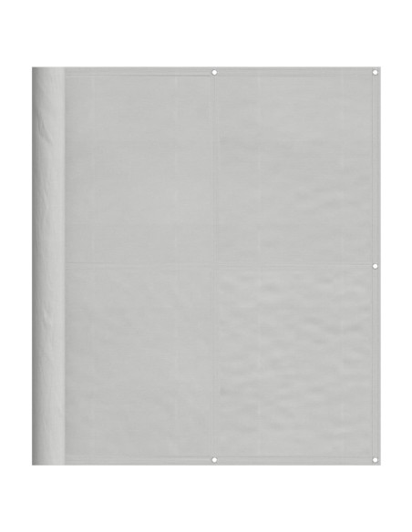 Paravento Balcone Grigio chiaro 120x700cm 100%Poliestere Oxford