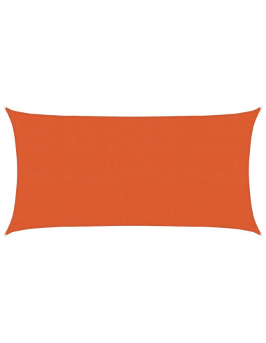 Vela Parasole 160 g/m² Arancione 2x3,5 m in HDPE
