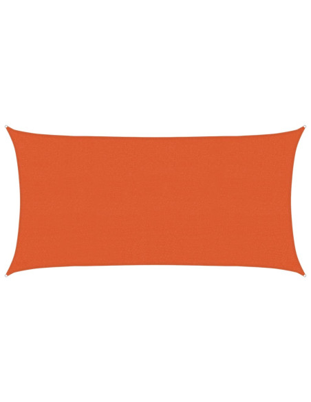 Vela Parasole 160 g/m² Arancione 2x3,5 m in HDPE