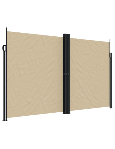 Tenda da Sole Laterale Retrattile Beige 200x1200 cm