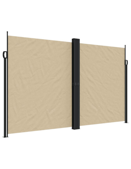 Tenda da Sole Laterale Retrattile Beige 200x1200 cm