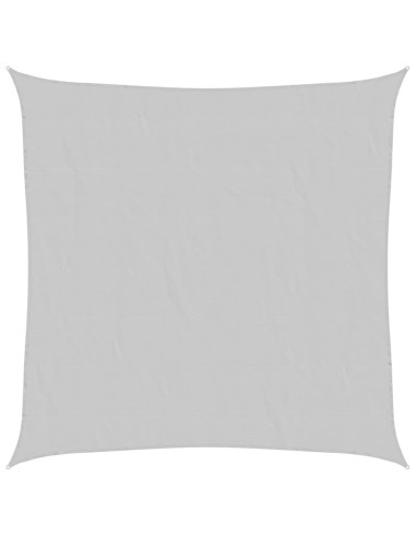Vela Parasole Grigio Chiaro 6x6 m 100% Poliestere Oxford