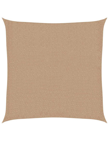 Vela Parasole 160 g/m² Grigio Talpa 3x3 m in HDPE