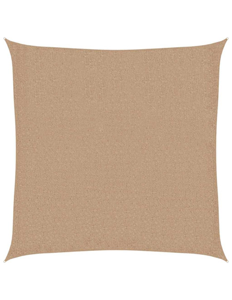 Vela Parasole 160 g/m² Grigio Talpa 3x3 m in HDPE