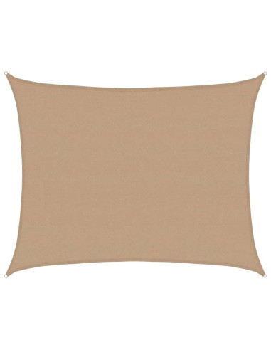 Vela Parasole 160 g/m² Tortora 6x7 m in HDPE