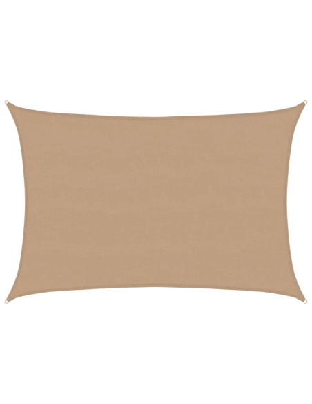Vela Parasole 160 g/m² Tortora 5x7 m in HDPE