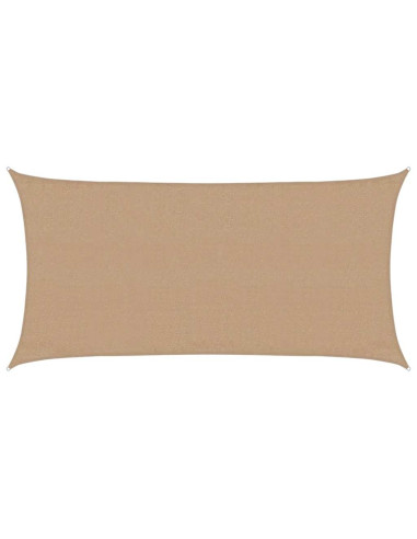 Vela Parasole 160 g/m² Tortora 3x6 m in HDPE