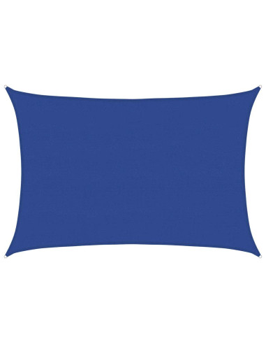 Vela Parasole 160 g/m² Rettangolare Blu 5x6 m in HDPE