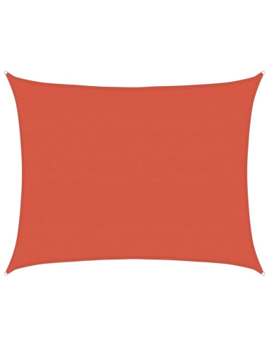 Vela Parasole 160 g/m² Terracotta 6x8 m in HDPE