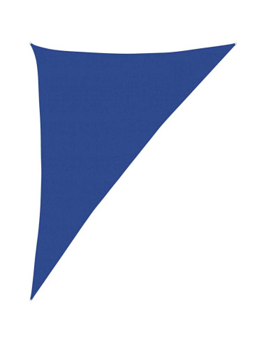 Vela Parasole 160 g/m² Triangolare Blu 4x5x6,8 m in HDPE