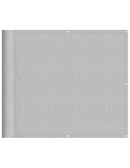 Paravento Balcone Grigio chiaro 90x1000cm 100%Poliestere Oxford