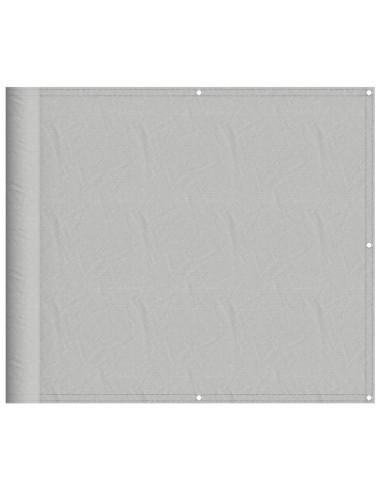 Paravento Balcone Grigio chiaro 90x800cm 100% Poliestere Oxford