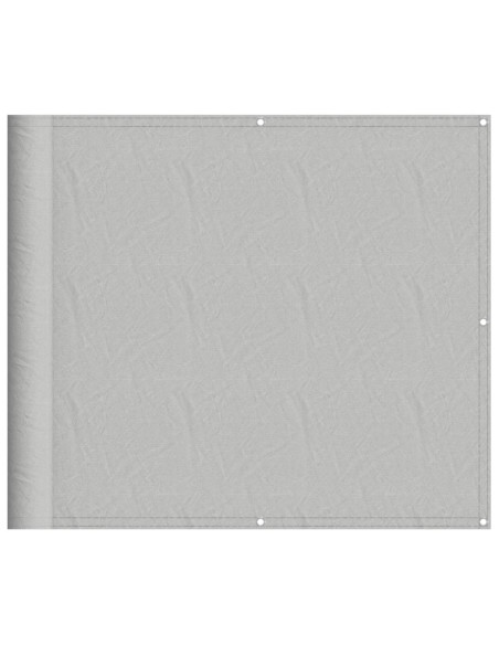 Paravento Balcone Grigio chiaro 90x800cm 100% Poliestere Oxford