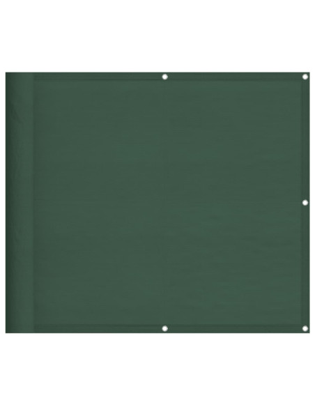 Paravento Balcone Verde Scuro 90x700 cm 100% Poliestere Oxford