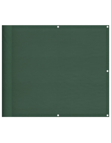 Paravento Balcone Verde Scuro 90x800 cm 100% Poliestere Oxford