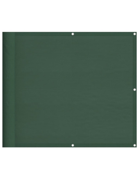 Paravento Balcone Verde Scuro 90x800 cm 100% Poliestere Oxford