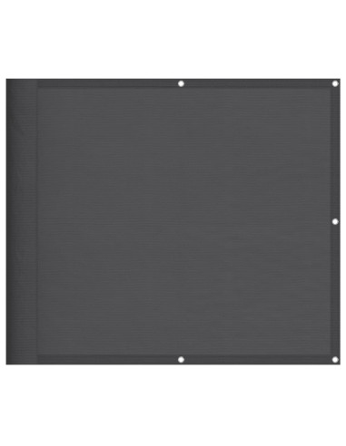 Paravento da Balcone Antracite 90x700 cm 100% Poliestere Oxford