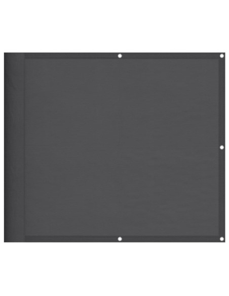 Paravento da Balcone Antracite 90x800 cm 100% Poliestere Oxford