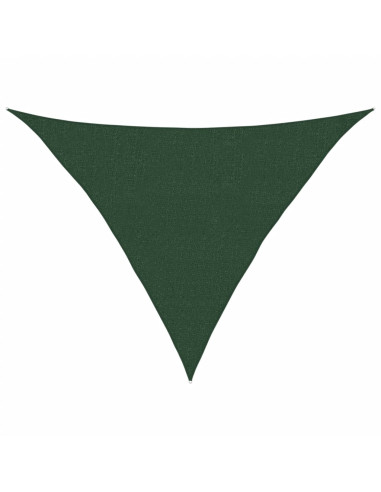 Vela Parasole 160 g/m² Verde Scuro 2,5x2,5x3,5 m in HDPE