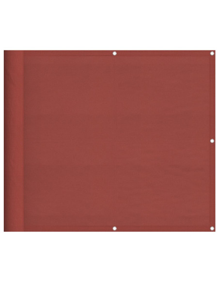 Paravento da Balcone Terracotta 90x700cm 100% Poliestere Oxford