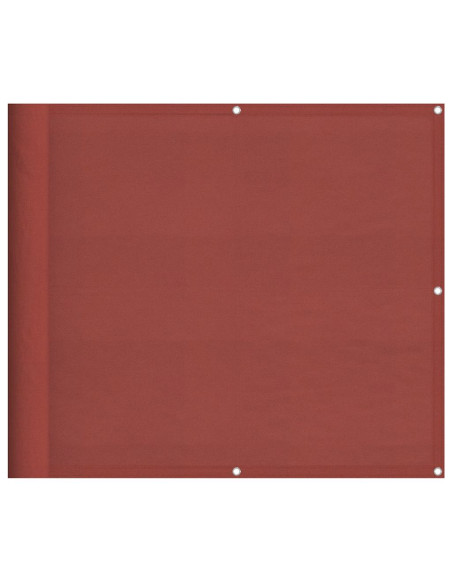 Paravento da Balcone Terracotta 90x800cm 100% Poliestere Oxford