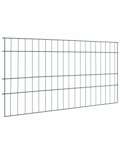 Set di Recinzione per Stagno 5 pcs Verde 100 x 50 cm Acciaio