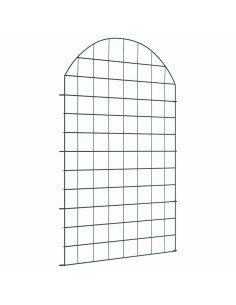 Set di Recinzione per Stagno 8 pcs Verde 50 x 80 cm Acciaio
