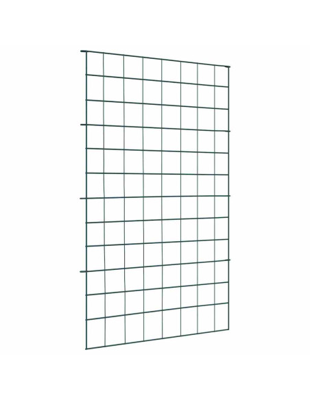 Set di Recinzione per Stagno 8 pcs Verde 50 x 80 cm Acciaio