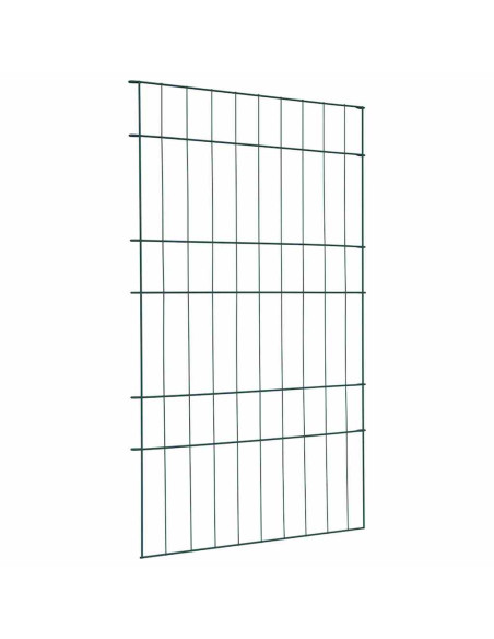Set di Recinzione per Stagno 8 pcs Verde 50 x 80 cm Acciaio