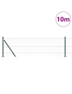 Palo della recinzione Verde 10 x 0,6 m (rete da 25 mm) 2