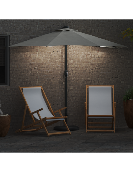 Ombrello da giardino Sabbia 294 x 150 x 224 cm