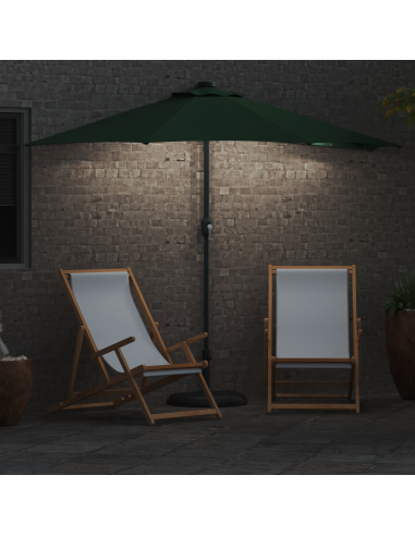 Ombrello da giardino Verde 294 x 150 x 224 cm