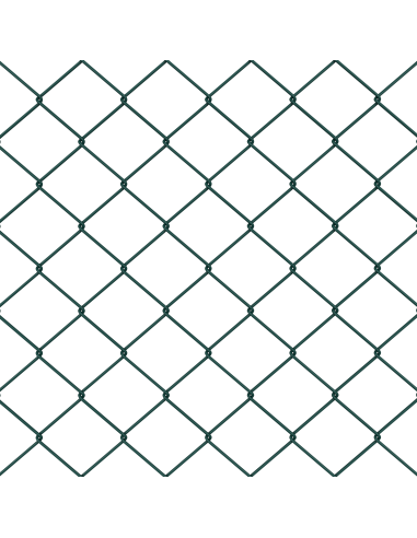 Palo della recinzione Verde 10 x 1,4 m (rete 40 x 40 mm)